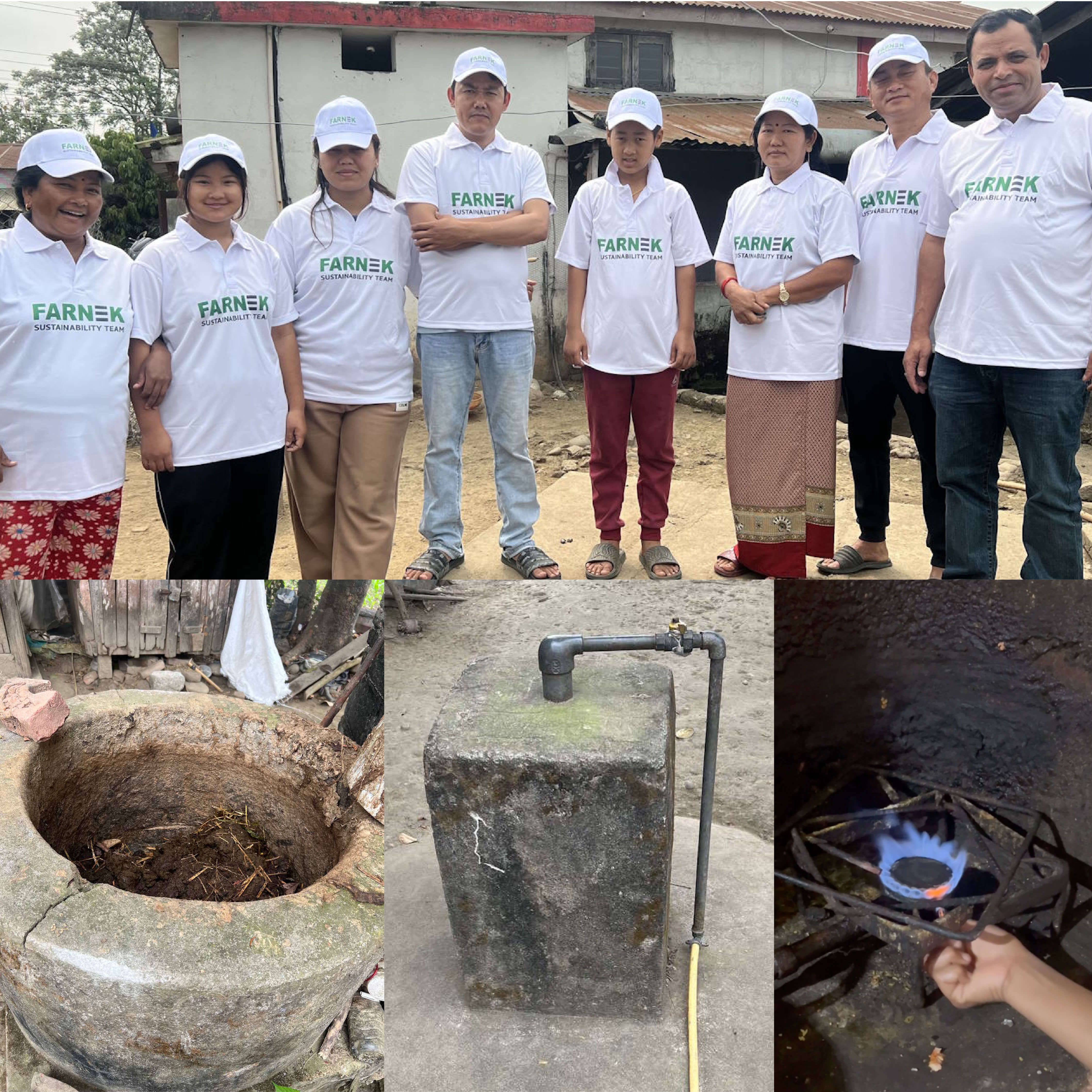 Nepalese families endorse benefits of the Farnek biogas initiative